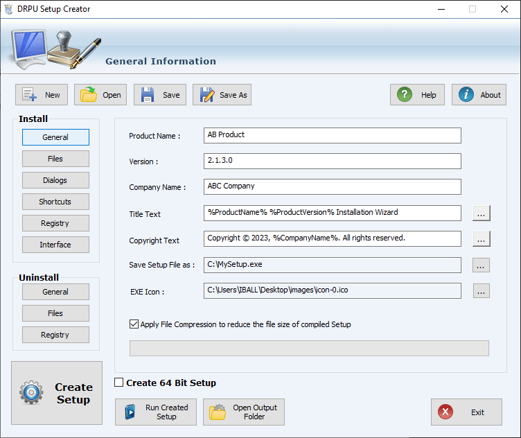 Dialogs and Path