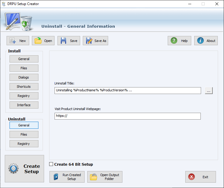 Uninstall - General Information